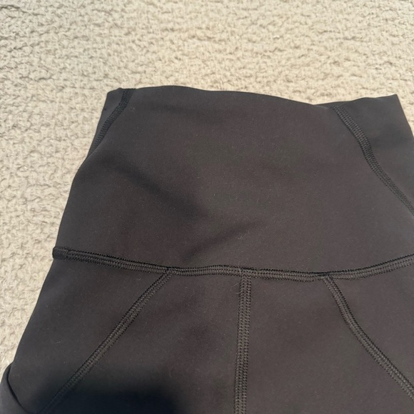 Lululemon Wunder Train High-Rise Short 8” Black Sz 0 Legging Comfort Athleisure - Picture 8 of 11